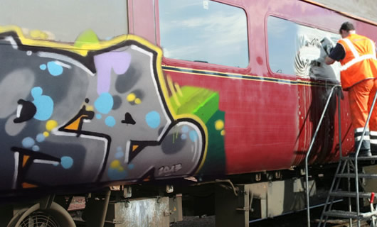 Graffiti Removal in Motherwell, East Kilbride and Hamilton